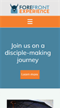 Mobile Screenshot of forefrontexperience.com