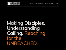 Tablet Screenshot of forefrontexperience.com